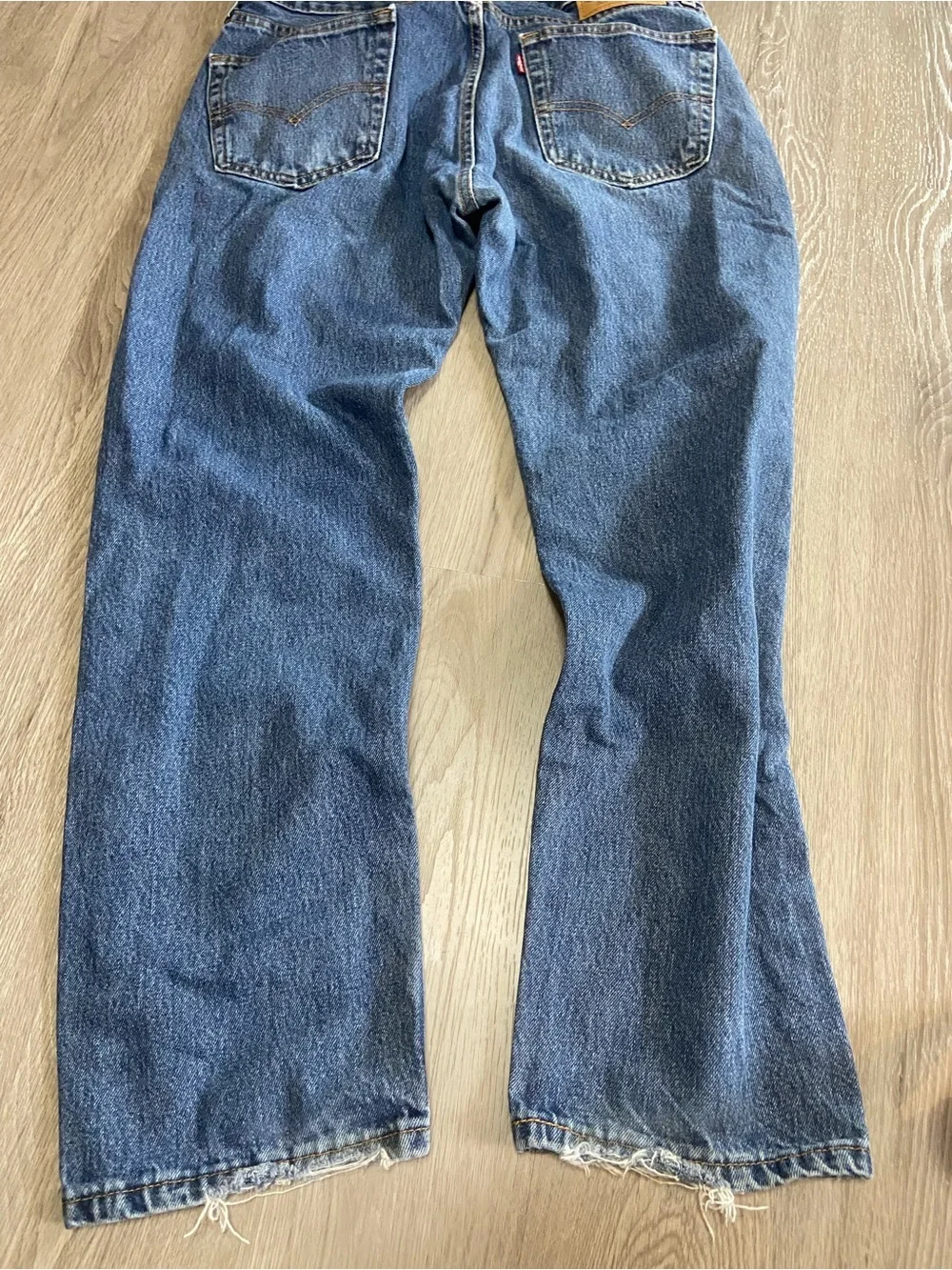 Levi's Straight Leg Men's Denim Jeans - Medium Blue